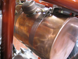 Copper Oil Bag