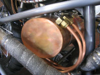 Copper Oil Bag